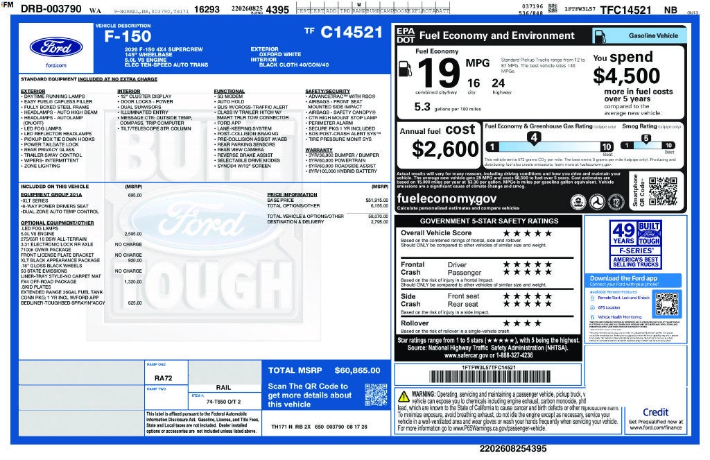 2026 Ford F-150 XLT