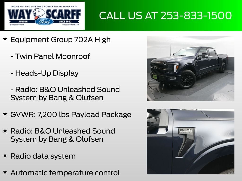 2025 Ford F-150 Platinum