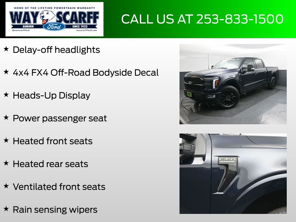 2025 Ford F-150 Platinum