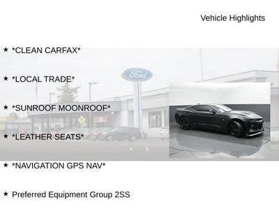 2018 Chevrolet Camaro SS 2SS