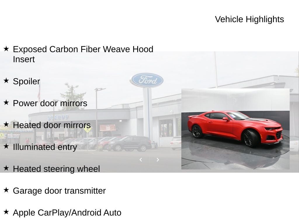 2017 Chevrolet Camaro ZL1