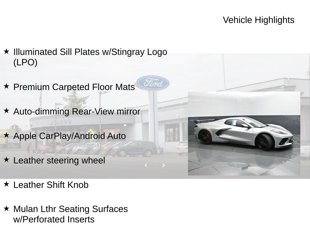 2020 Chevrolet Corvette Stingray 1LT