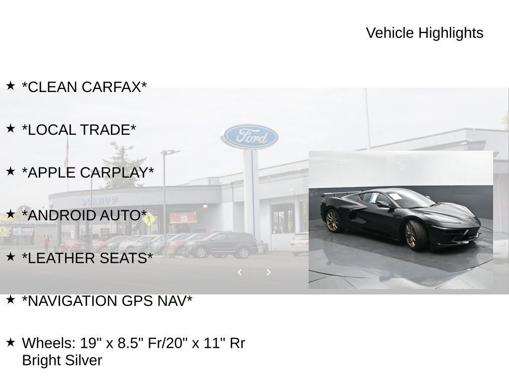 2024 Chevrolet Corvette Stingray 1LT