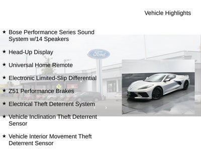 2024 Chevrolet Corvette Stingray 2LT