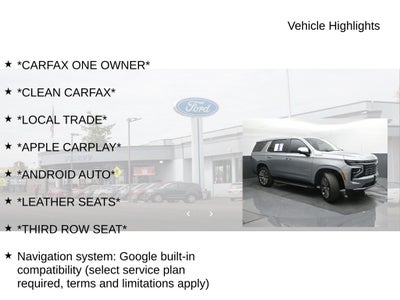 2025 Chevrolet Tahoe High Country