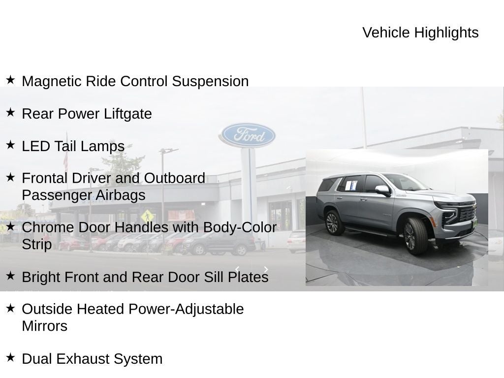 2025 Chevrolet Tahoe High Country