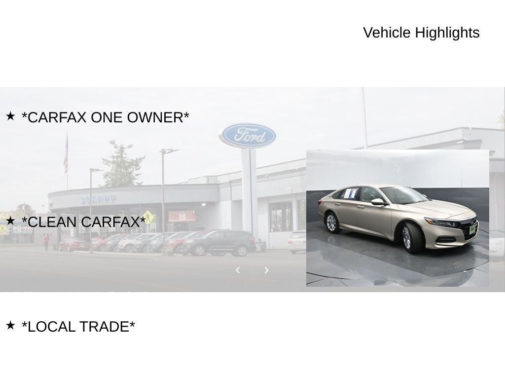2018 Honda Accord LX