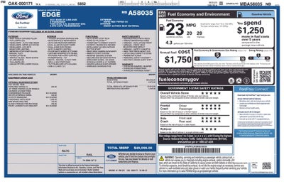 2021 Ford Edge ST Line