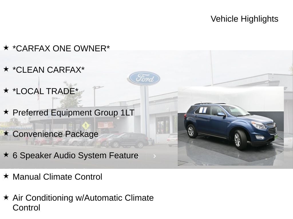 2017 Chevrolet Equinox LT