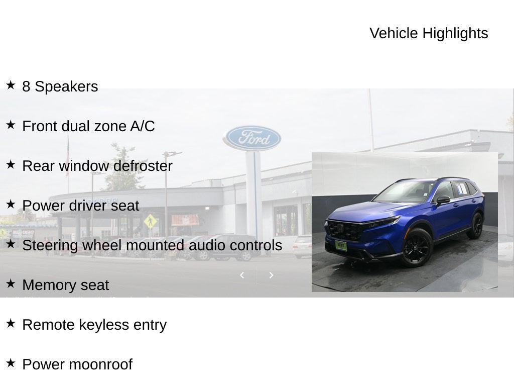 2025 Honda CR-V Hybrid Sport-L