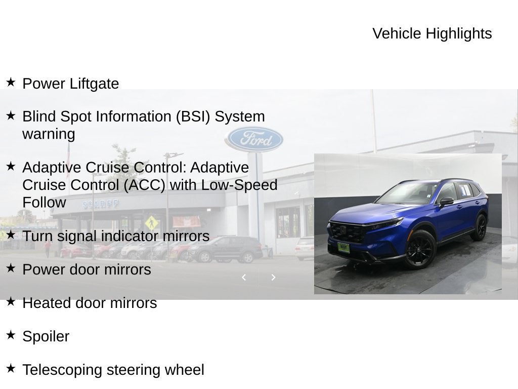 2025 Honda CR-V Hybrid Sport-L