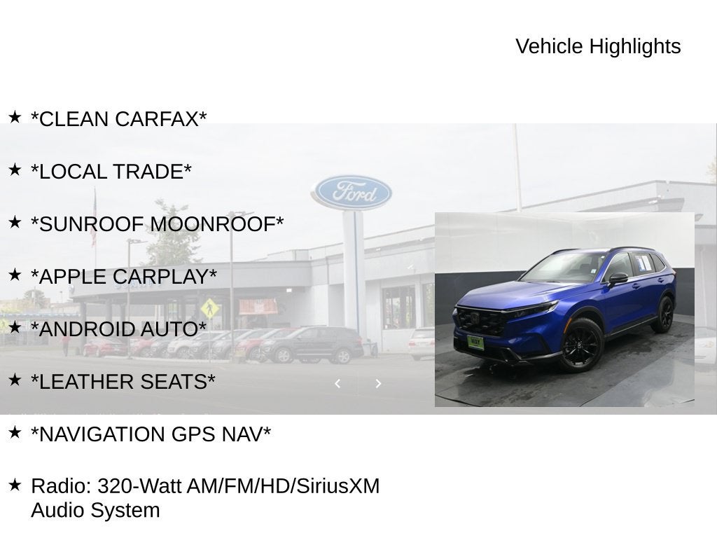 2025 Honda CR-V Hybrid Sport-L