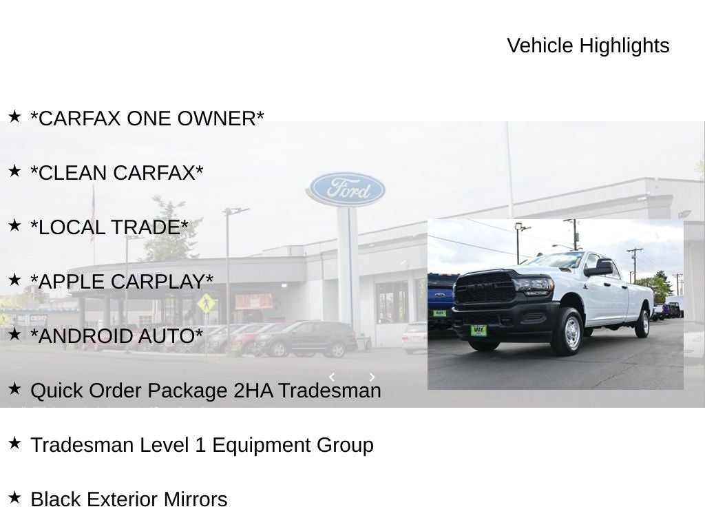 2024 RAM 2500 Tradesman
