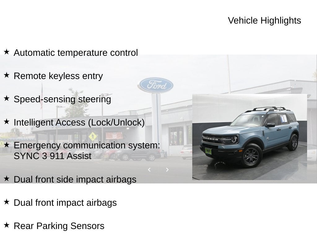 2023 Ford Bronco Sport Big Bend