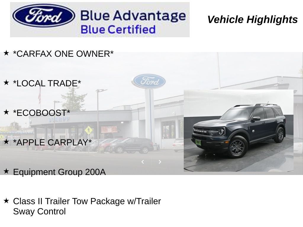 2023 Ford Bronco Sport Big Bend