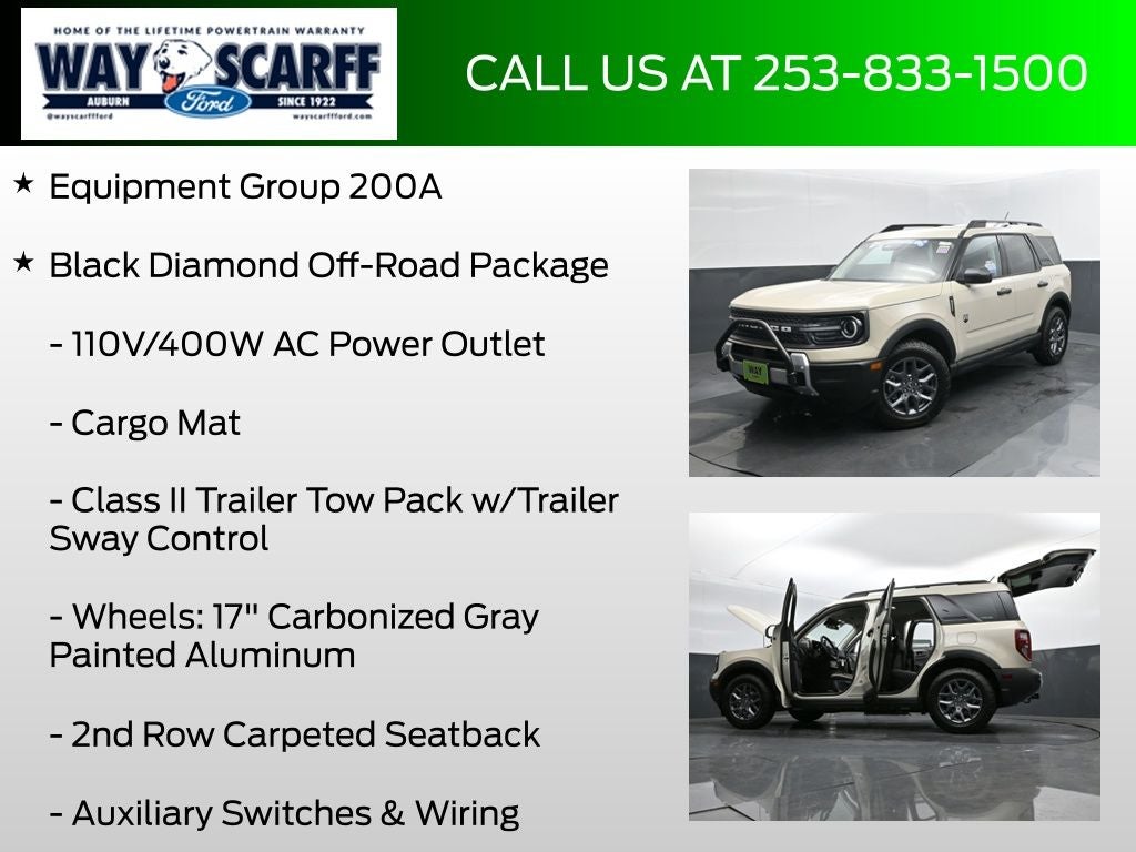 2025 Ford Bronco Sport Big Bend