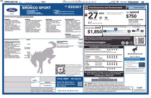 2026 Ford Bronco Sport Big Bend