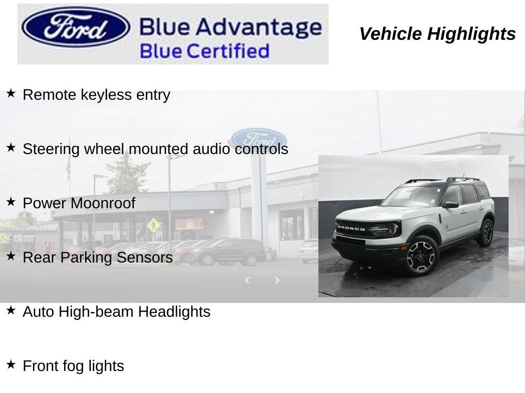 2022 Ford Bronco Sport Outer Banks