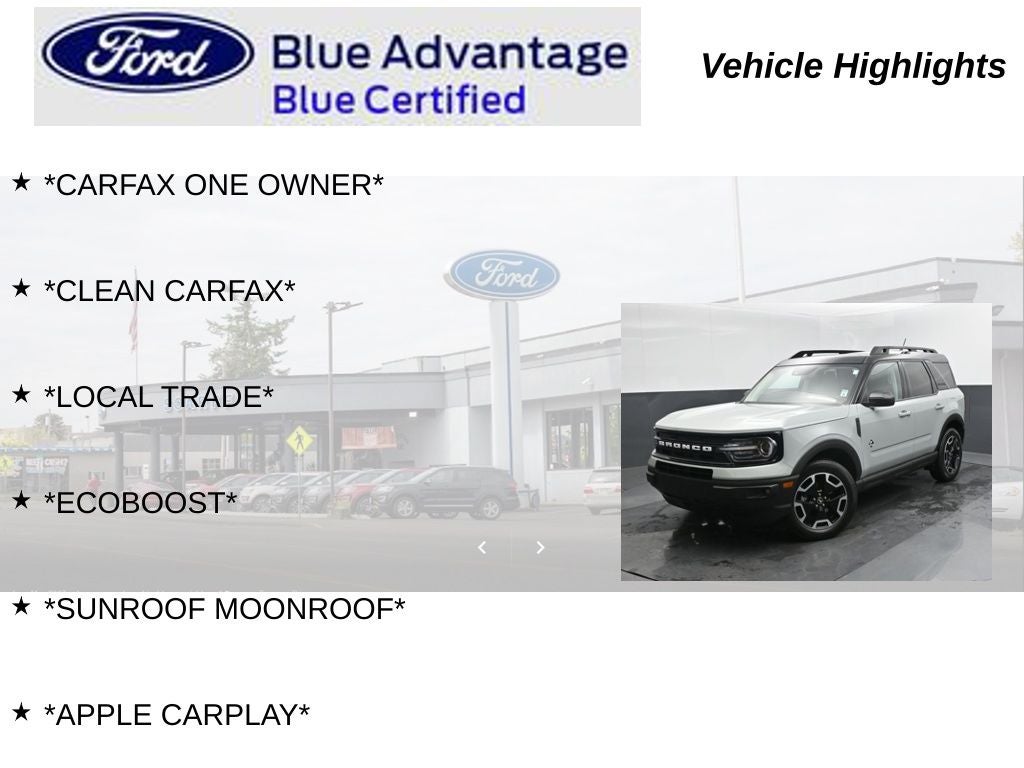 2022 Ford Bronco Sport Outer Banks