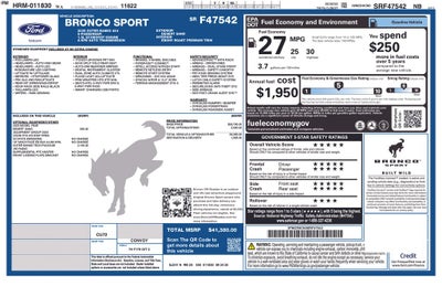 2025 Ford Bronco Sport Outer Banks