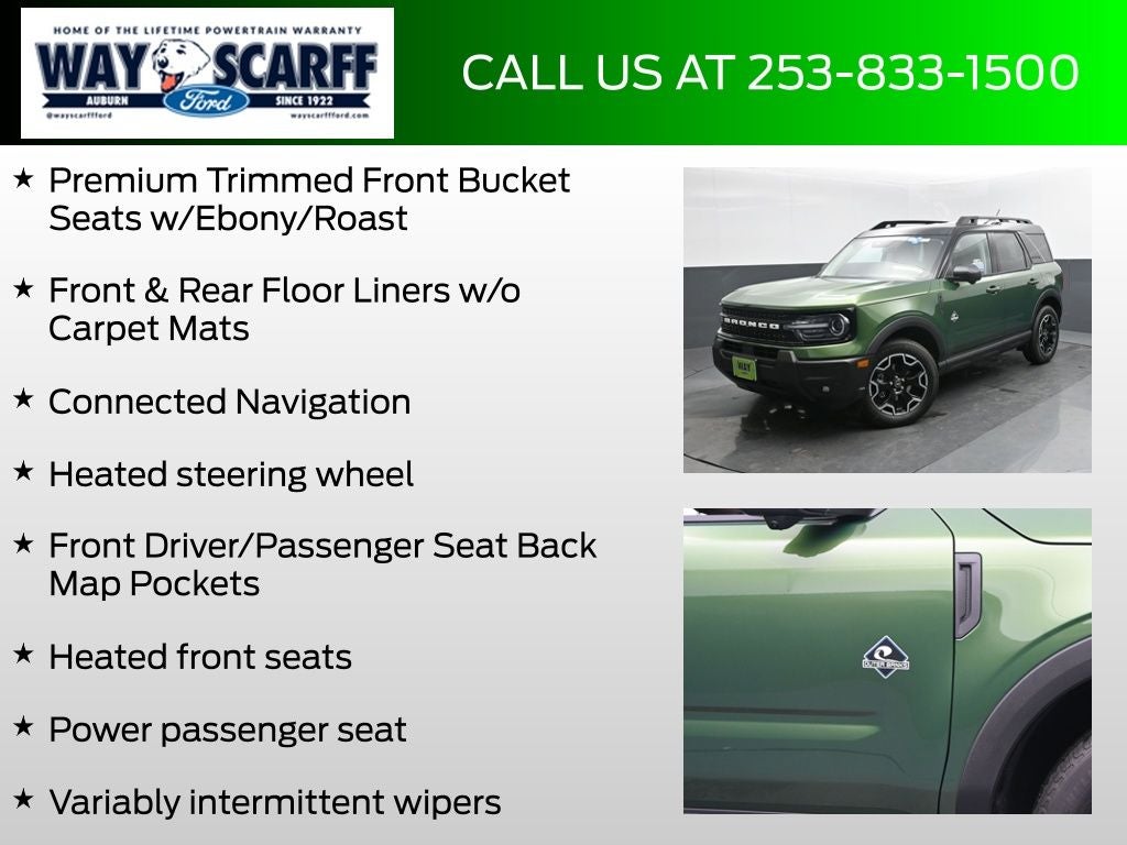 2025 Ford Bronco Sport Outer Banks