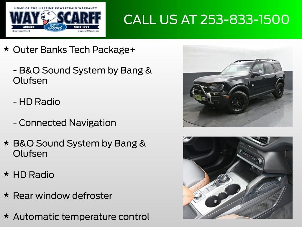 2025 Ford Bronco Sport Outer Banks