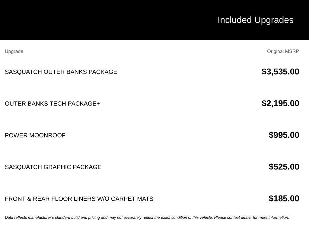 2025 Ford Bronco Sport Outer Banks