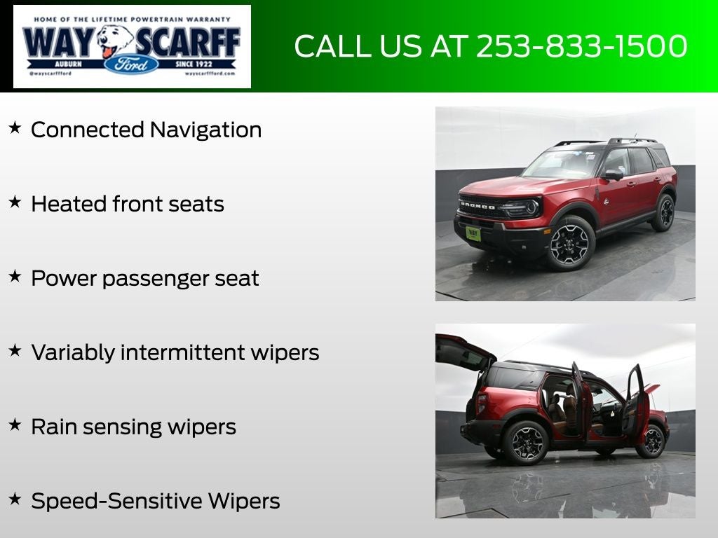 2025 Ford Bronco Sport Outer Banks