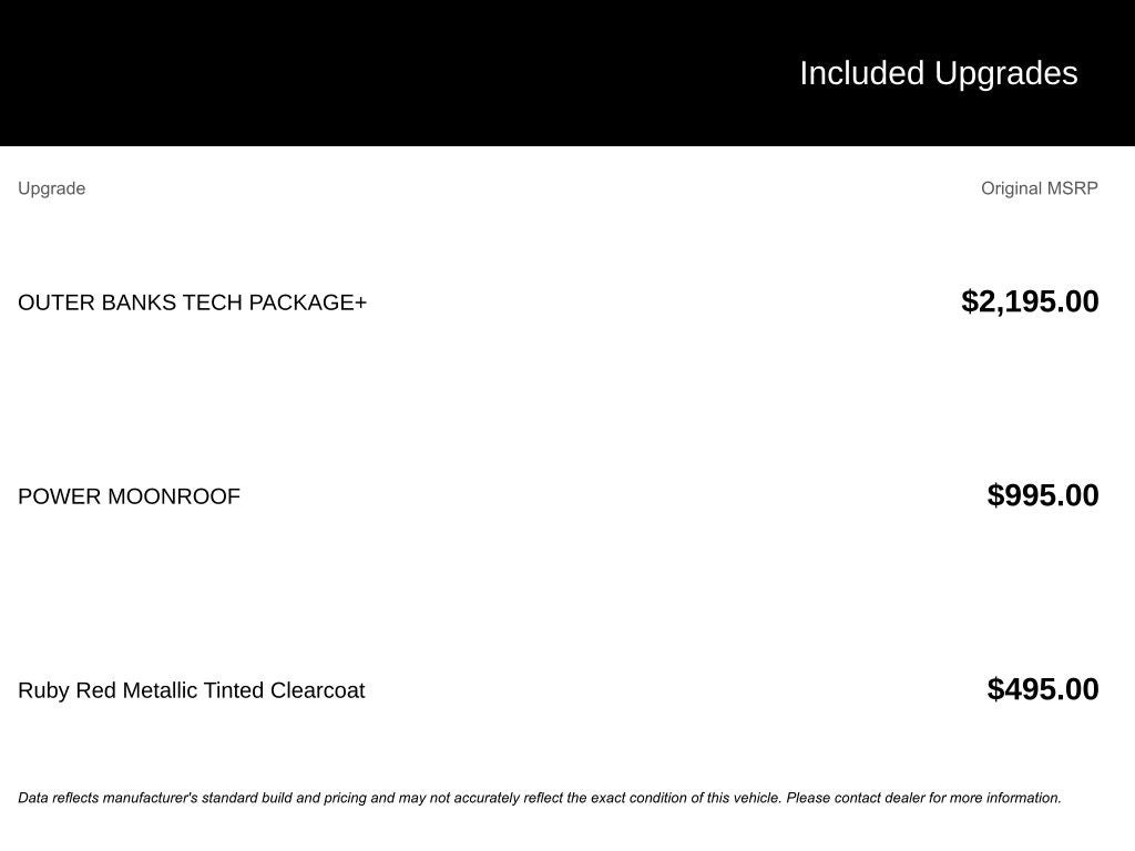 2025 Ford Bronco Sport Outer Banks
