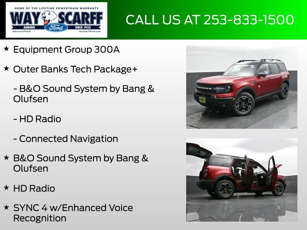 2025 Ford Bronco Sport Outer Banks