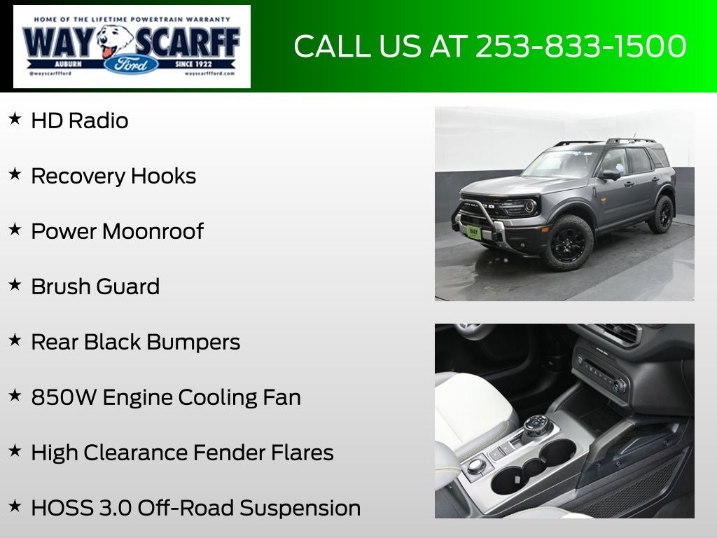 2025 Ford Bronco Sport Badlands