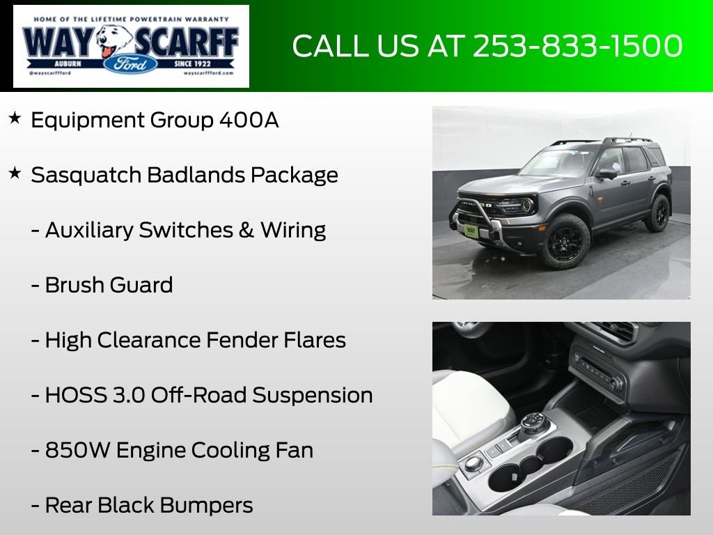 2025 Ford Bronco Sport Badlands