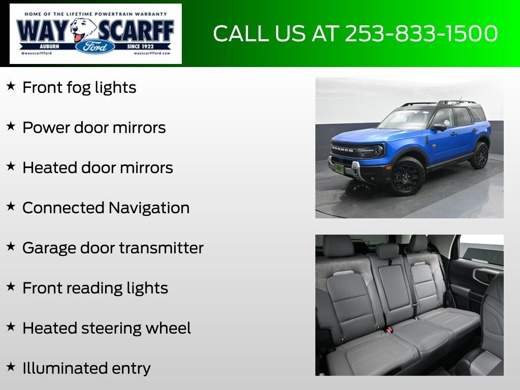 2025 Ford Bronco Sport Badlands