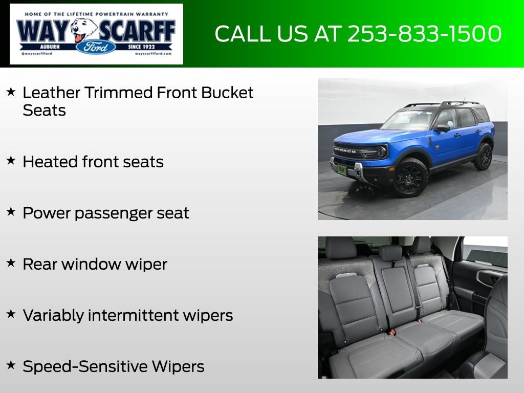 2025 Ford Bronco Sport Badlands