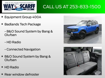 2025 Ford Bronco Sport Badlands