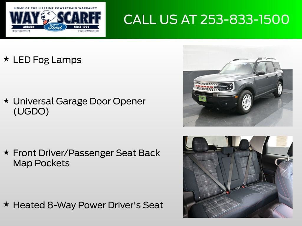 2025 Ford Bronco Sport Heritage