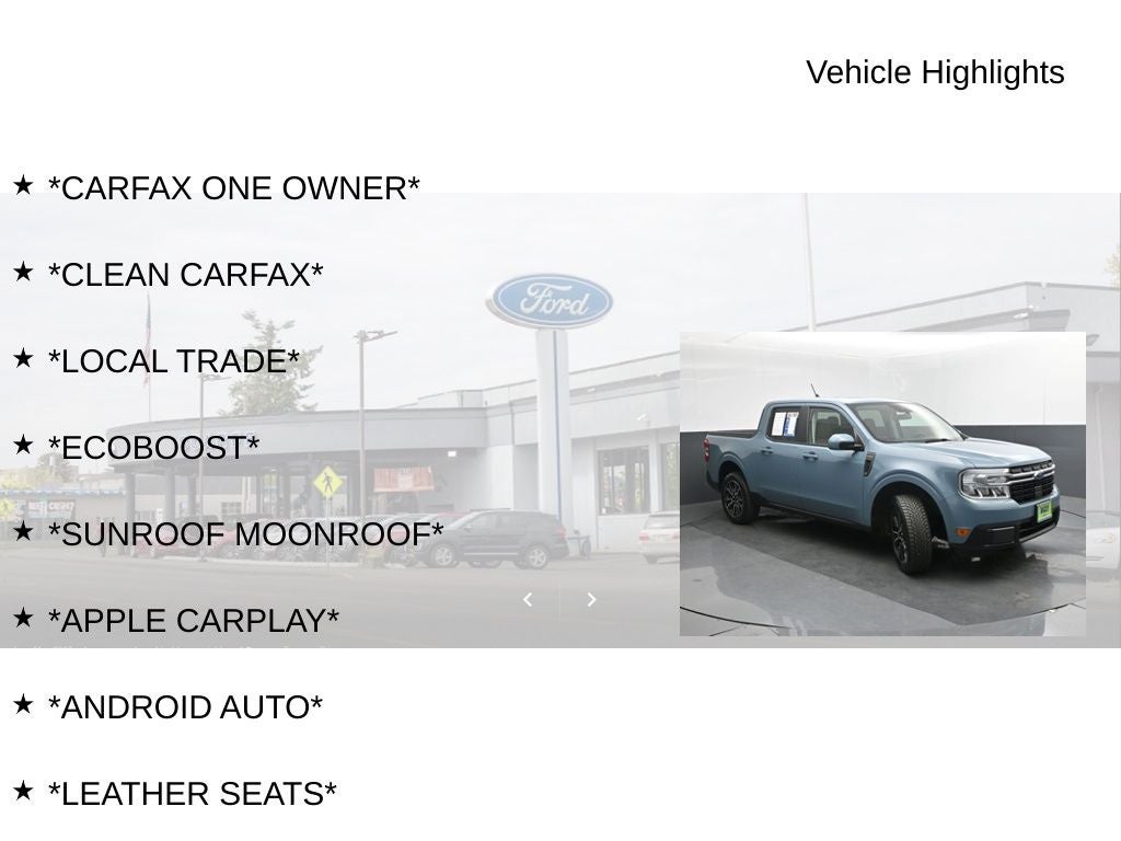 2022 Ford Maverick Lariat