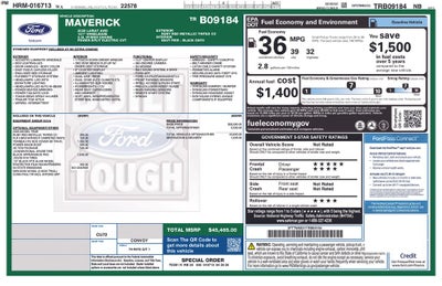 2026 Ford Maverick Lariat