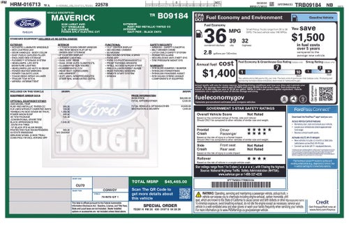 2026 Ford Maverick Lariat