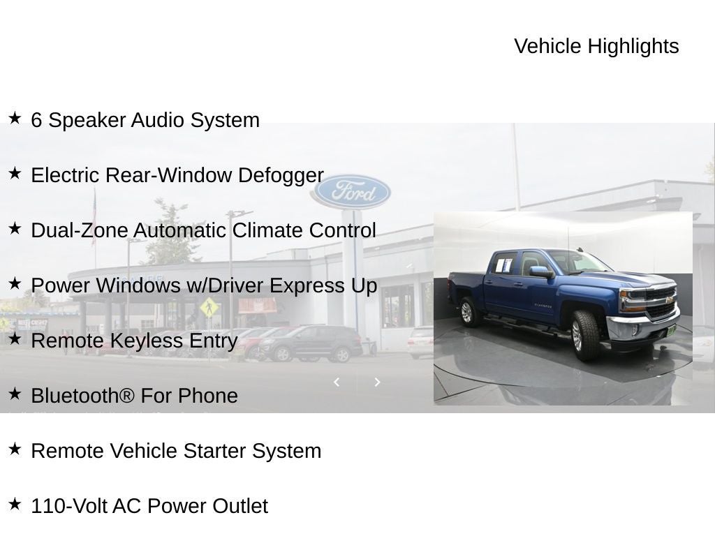 2017 Chevrolet Silverado 1500 LT LT1