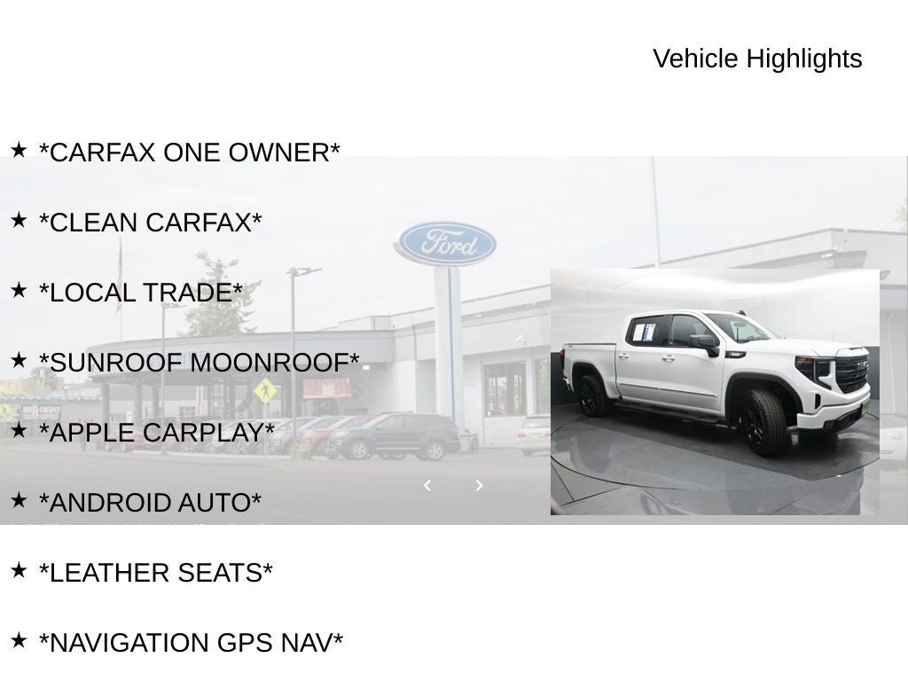 2025 GMC Sierra 1500 Elevation