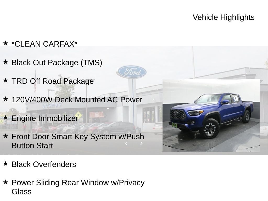 2023 Toyota Tacoma TRD Off-Road V6