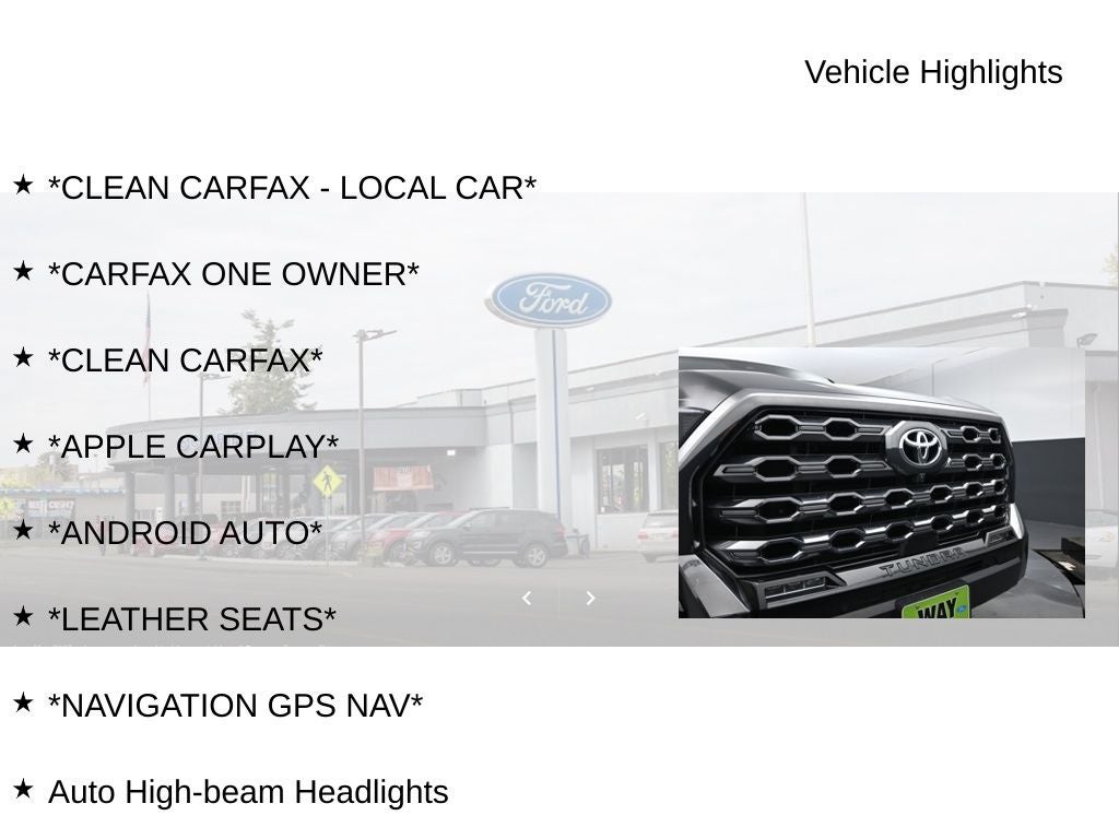 2023 Toyota Tundra Platinum