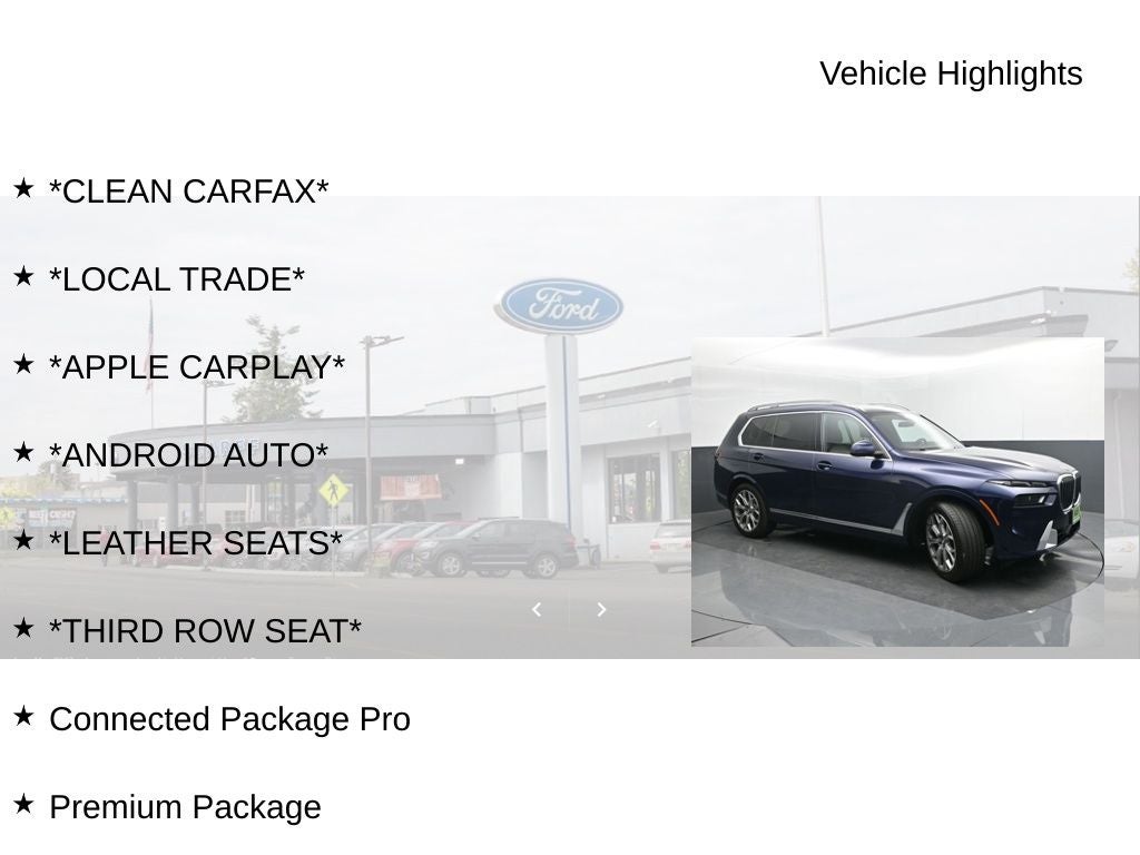 2023 BMW X7 xDrive40i