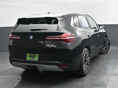 2025 BMW X3 30 xDrive