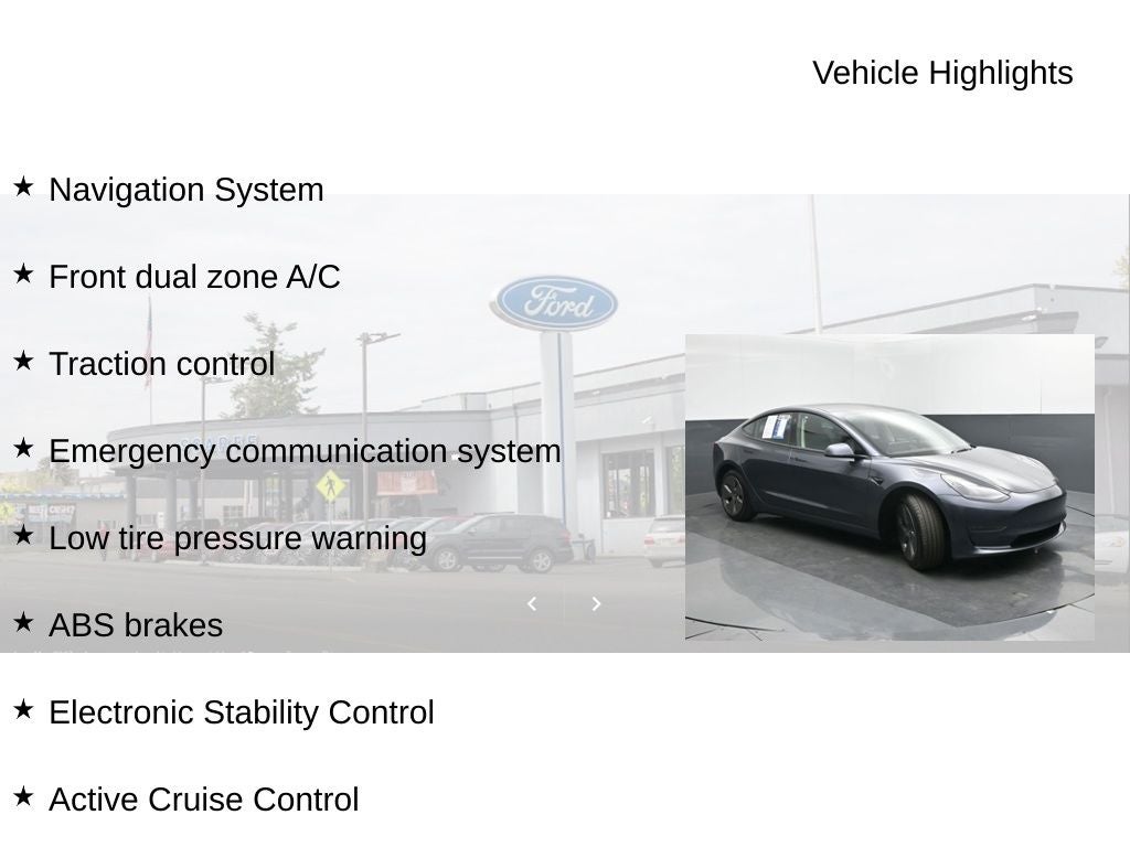 2023 Tesla Model 3 EV