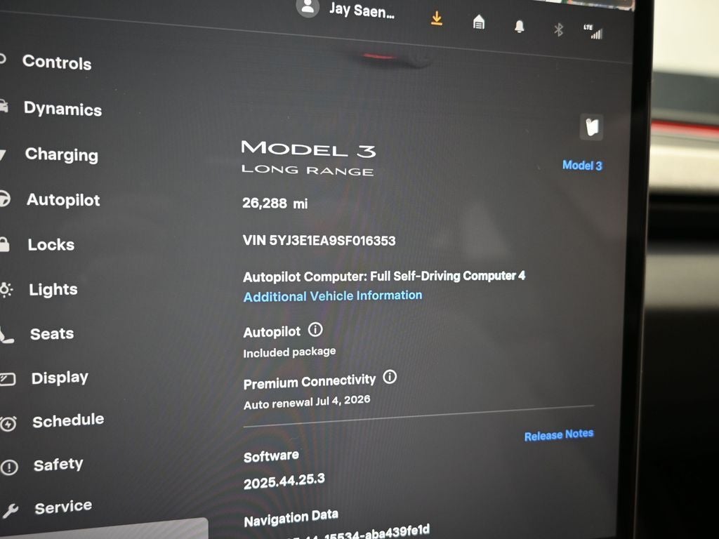 2025 Tesla Model 3 Long Range
