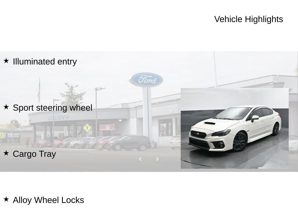 2019 Subaru WRX Base