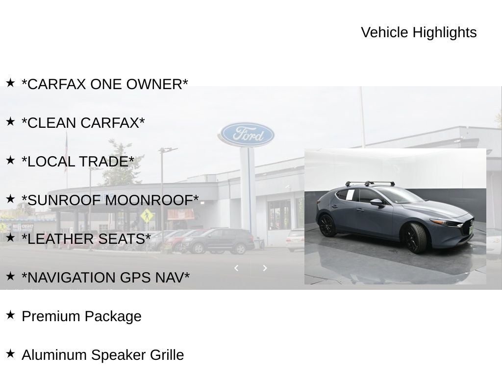 2019 Mazda Mazda3 Premium