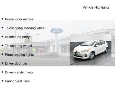 2013 Toyota Prius c Two